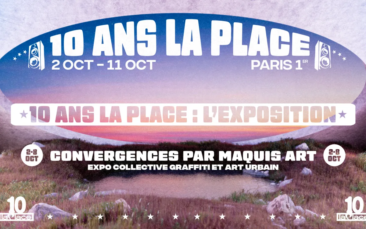 Convergences – l’exposition d’art urbain : 10 ans de La Place