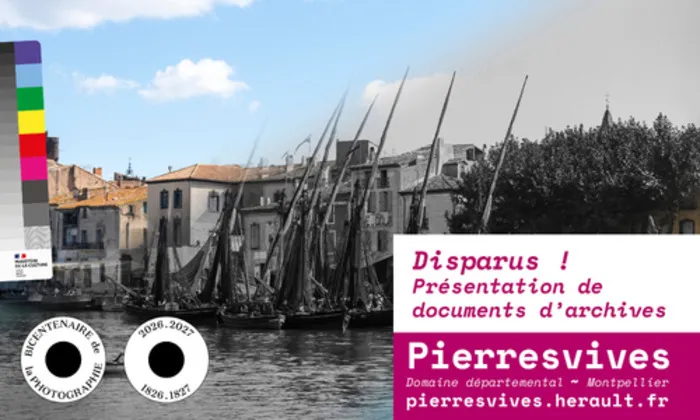Disparus ! Présentation de documents d'archives