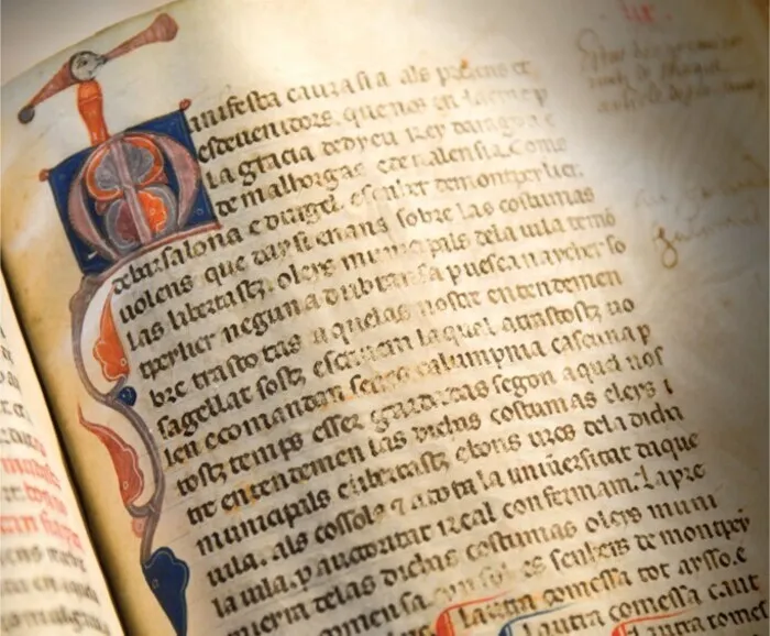Présentation du manuscrit "Le Petit Thalamus"