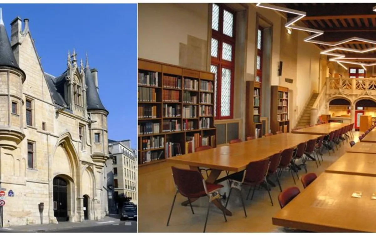 A la découverte d'une bibliothèque d'art dans un monument historique