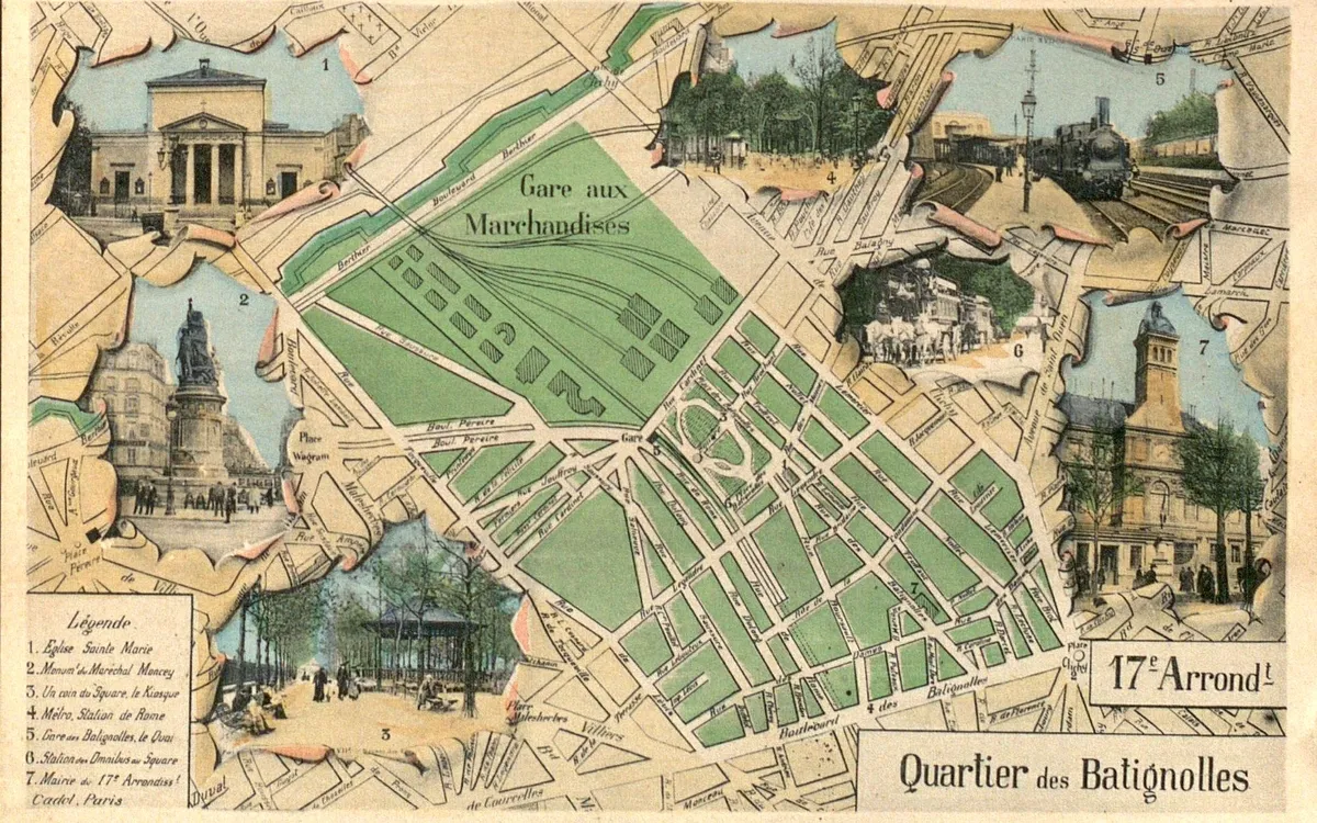 Visite du quartier des Batignolles avec l'association Histoire & Patrimoine Paris 17