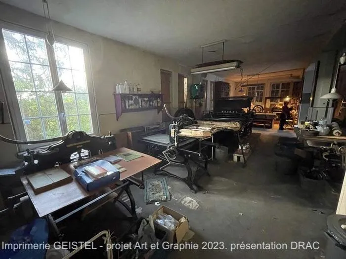 Visite de l'imprimerie lithographique Geistel