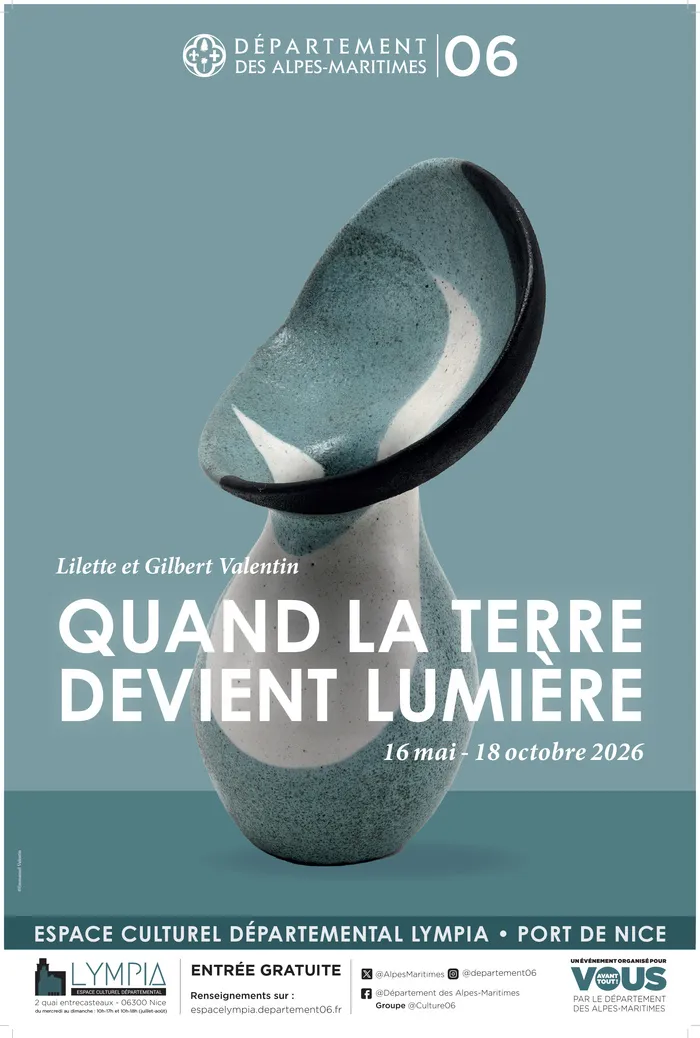 Visite guidée de l'exposition "Lilette et Gilbert Valentin - Quand la terre devient lumière"