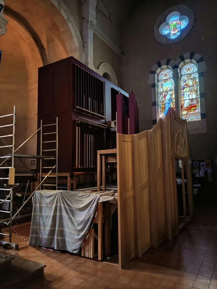 Présentation de la construction d'un orgue