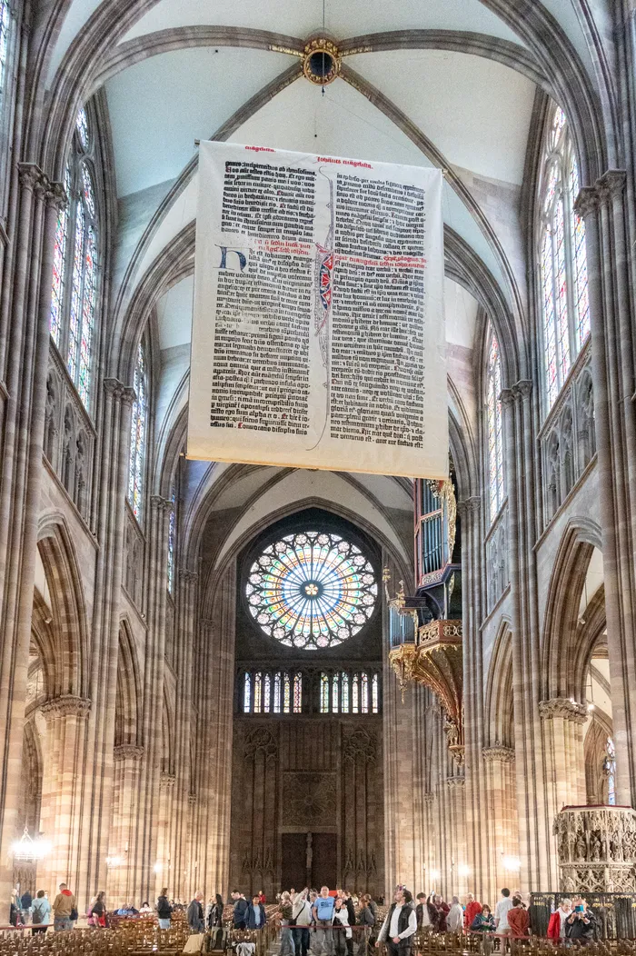 La plus grande impression de la Bible de Gutenberg