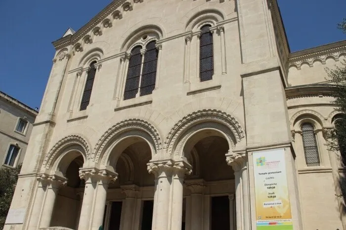 Visites/conférences guidées du temple protestant de la rue de Maguelone à Montpellier