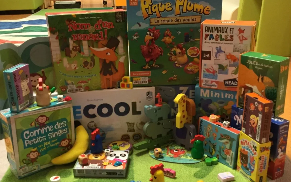 Après-midi jeux de société pour les enfants !